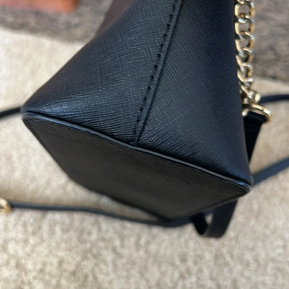 Michael Kors Cindy Medium Dome Scalloped Edge Laser Cut Crossbody Bag